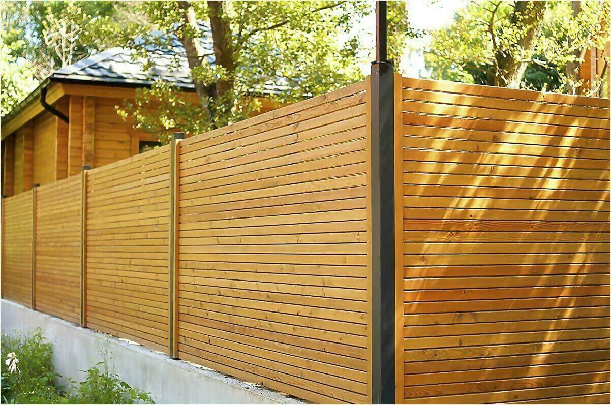 деревянный забор фото5 в Кызыле
