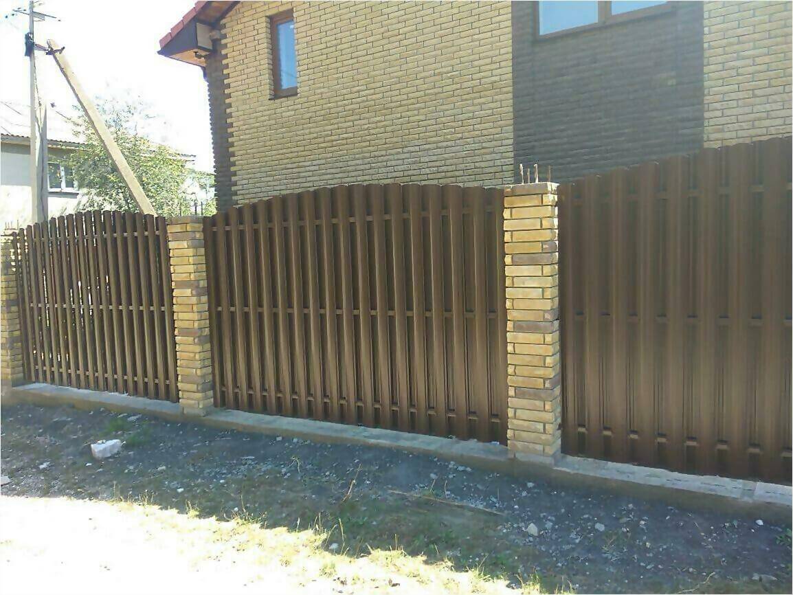забор из штакетника 110м фото5 в Кызыле