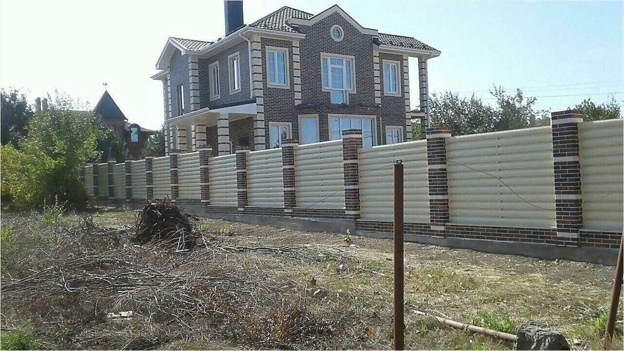 Забор из штакетника 115м фото6 в Кызыле