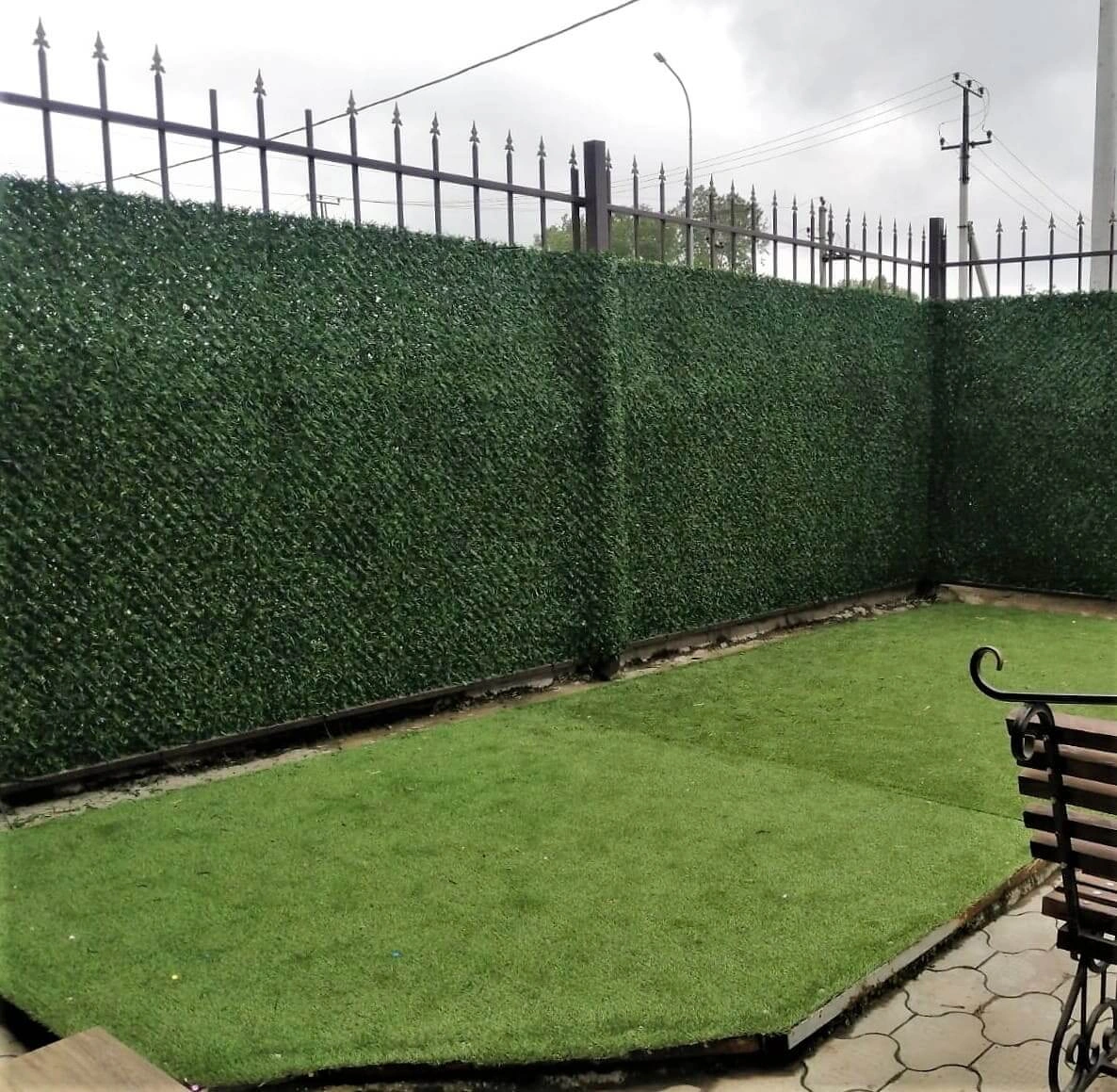 Вечнозеленый забор Grass Fence 33м фото 4 в Кызыле