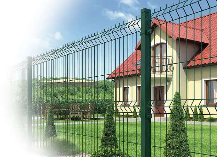 Забор из 3D сетки гиттер в Кызыле с установкой под ключ