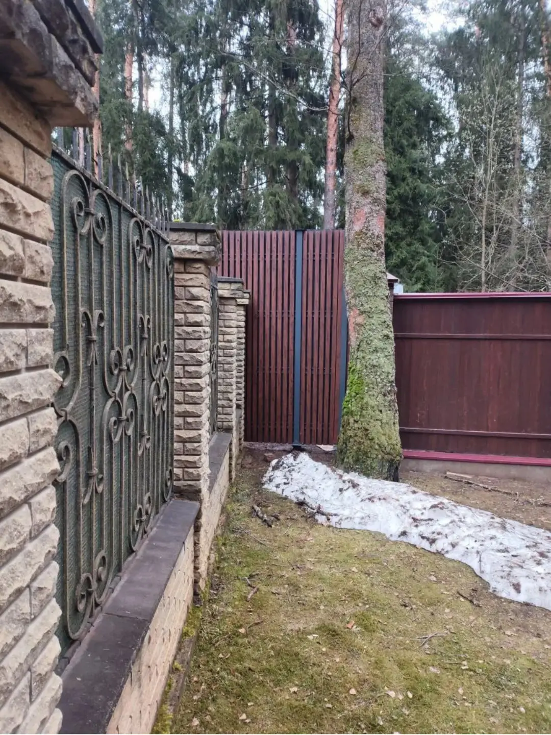 Забор из декоративных реек 7м Темный Дуб 3D Принтек фото 1 в Кызыле